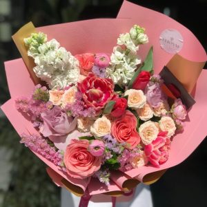 izmir çiçekçisİ Veronas Mix Buketi